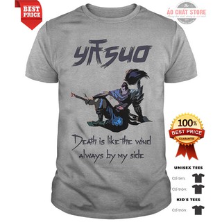 [Hàng Độc] Áo Thun Liên Minh Yasuo Hasagi Siêu Đẹp | Áo Liên Minh Yasuo Cực Chất | LOL Tshirt