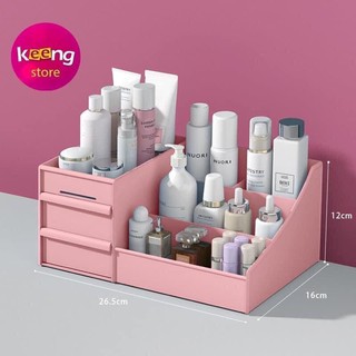 KỆ MỸ PHẨM NHỰA 2 TẦNG