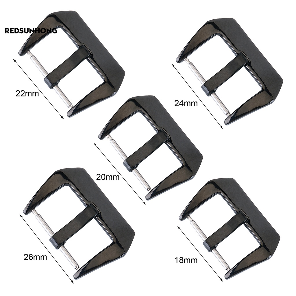Khóa cài dây đồng hồ bằng kim loại 18/20/22/24/26mm