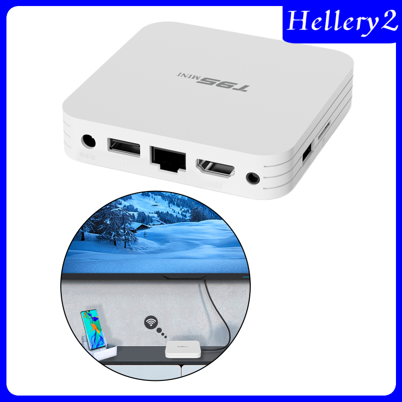 [HELLERY2]Digital WiFi 4K Smart STB Media Player Device Remote Control