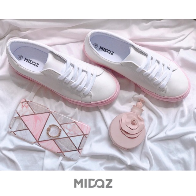 Giày sneaker trắng MIDAZ (Nữ) - MD00312