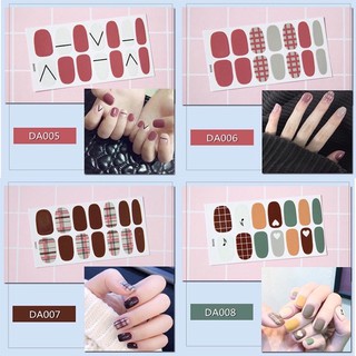 Miếng dán trang trí móng 3D xinh nhiều màu