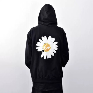 [Có VIDEO] Áo Hoodie nỉ bông có nón bông cúc GD 2 mặt HK370