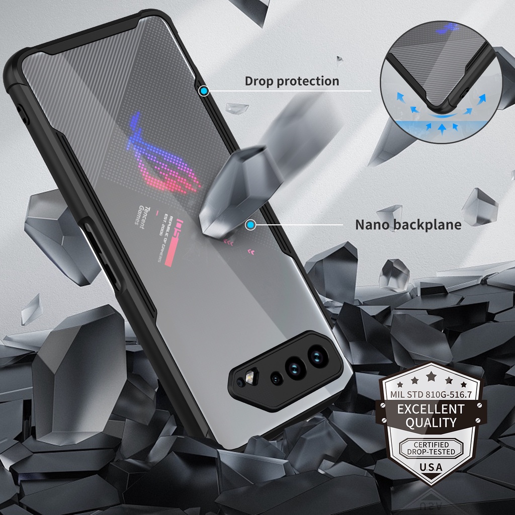 Ốp Điện Thoại Chống Rơi Chống Bụi Cho Asus ROG Phone 5/5 Pro/5s/5s Pro/5 Ultimate