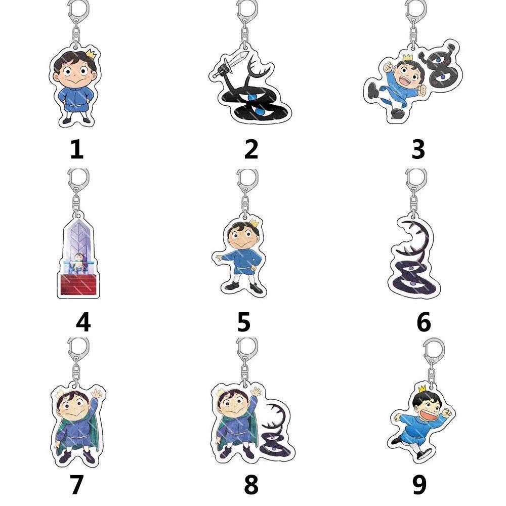 CHOOKEY Móc Khóa Hoạt Hình Poggi Kak Animation Bằng Acrylic Có Thể Điều Chỉnh