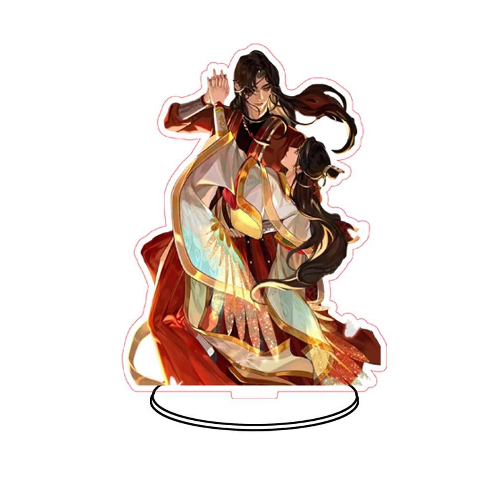 Lilyes Tian Guan Ci Fu Fashion Hua Cheng Xie Lian Đứng Để Bàn Bằng Acrylic Đựng Mô Hình Sưu Tầm