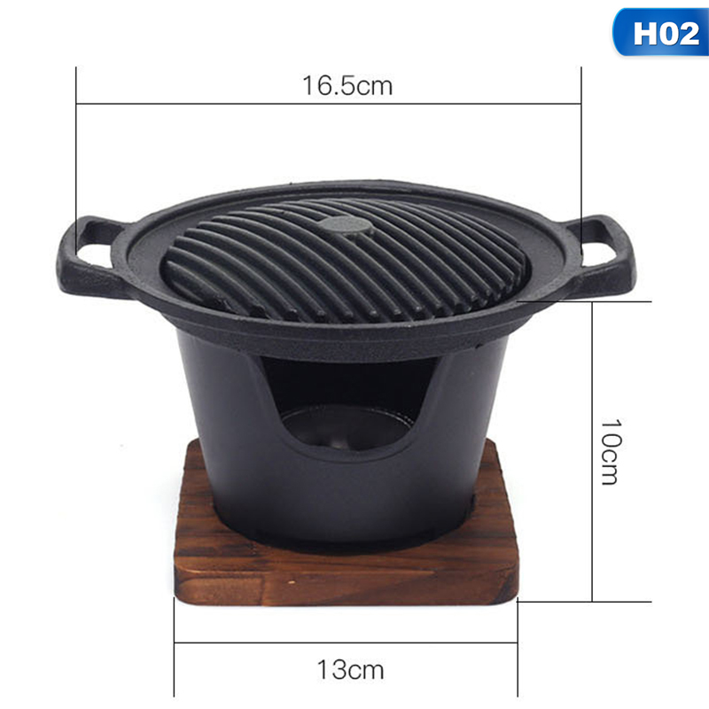 Bộ Bếp Nướng Bbq Bằng Gỗ Phong Cách Nhật Bản