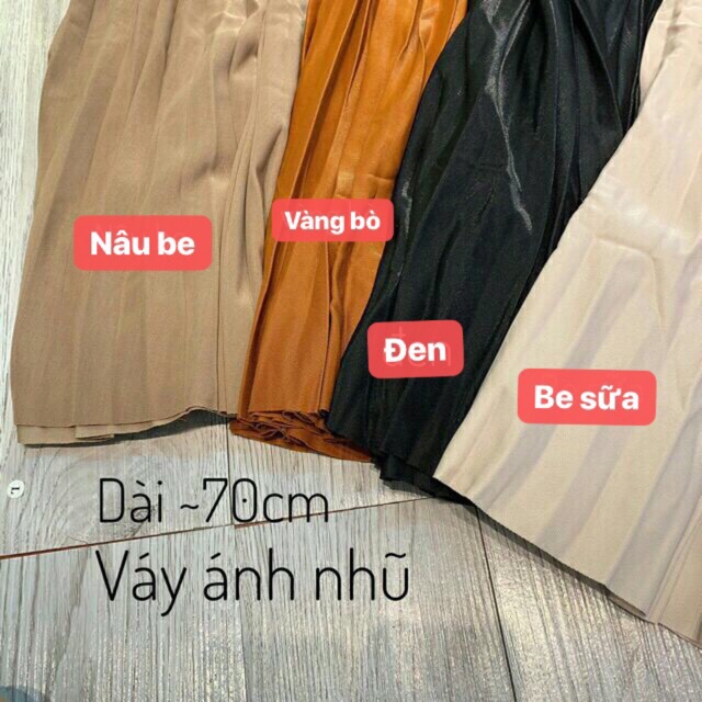 Chân váy công sở, xếp ly dáng dài QC 1024 | BigBuy360 - bigbuy360.vn