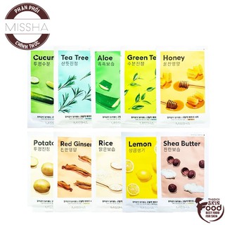 Mặt Nạ Miếng Dưỡng Da Chứa Chiết Xuất Từ Thiên Nhiên Missha Airy Fit Sheet Mask 19g