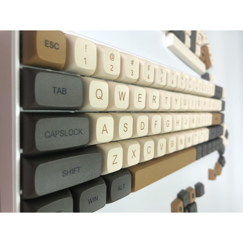 Glimmer keycaps pbt xda cấu hình ember thăng hoa cho bàn phím cơ 60/70/80/100/108 keycaps
