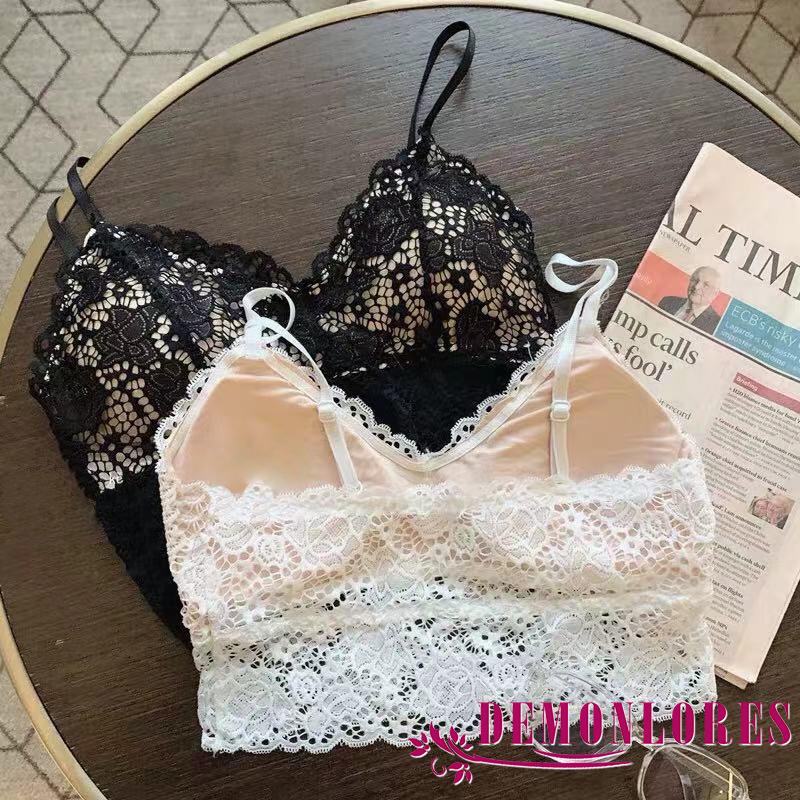 Áo Lót Ren Không Gọng Quyến Rũ Dành Cho Nữ