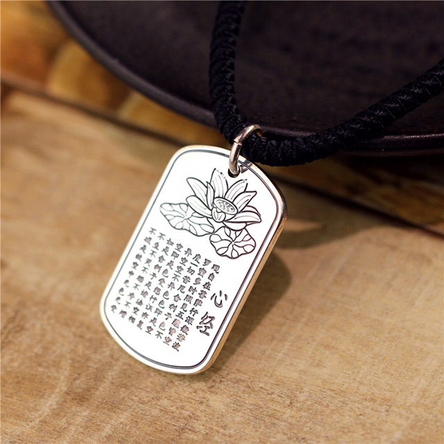Dây chuyền chú đại bi hoa sen