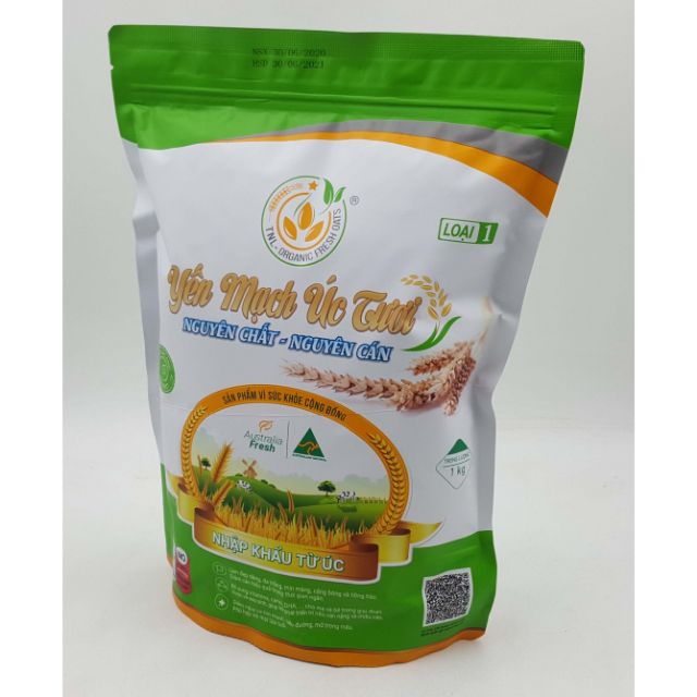 Yến mạch Úc tươi nguyên chất 1kg