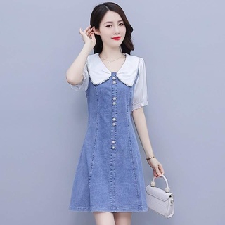 Đầm jean nữ thời trang kiểu dáng năng động NP3192
