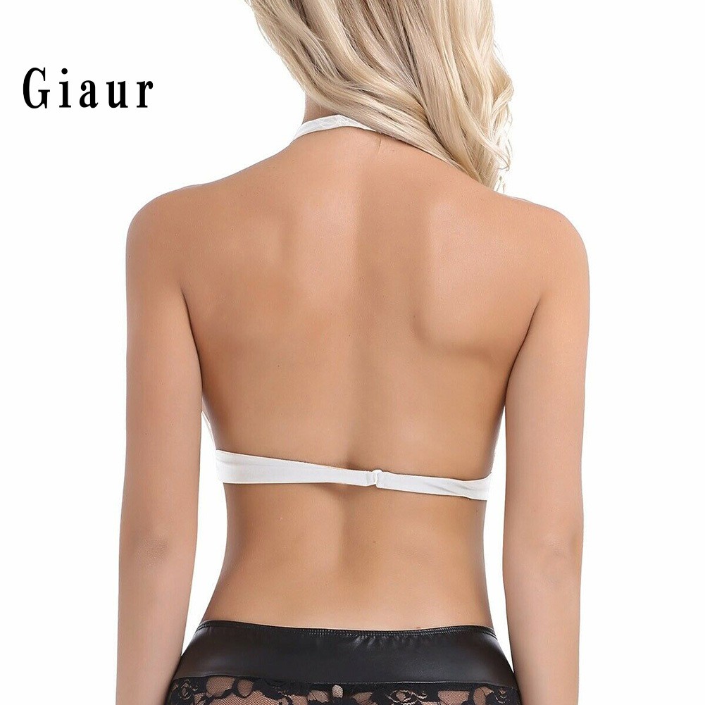 Áo Croptop Sát Nách Phối Lưới Gợi Cảm Cho Nữ