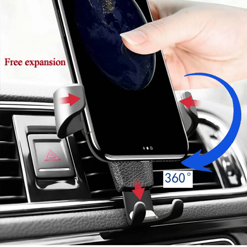 Giá đỡ điện thoại gắn lỗ thông gió xe hơi cho Phone Samsung