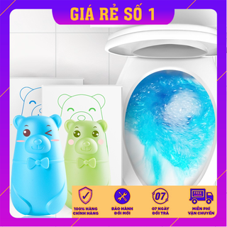 Lọ thả bồn cầu hình con lợn khử mùi hôi diệt vi khuẩn có hại