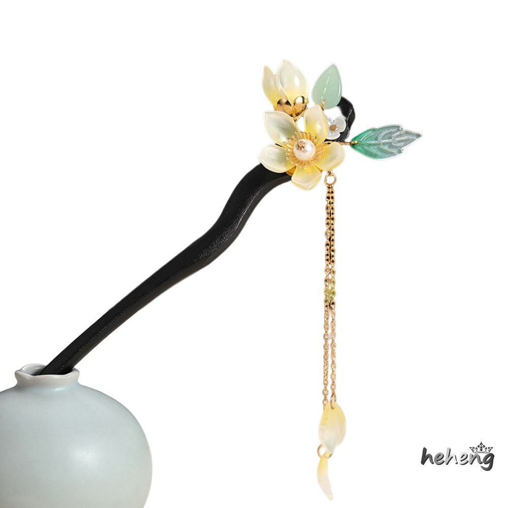 Trâm Cài Tóc Trung Hoa Bằng Gỗ Không Gây Dị Ứng