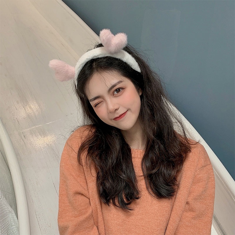 Cài Tóc Rửa Mặt Hình Tai Gấu Xinh Xắn Dễ Thương