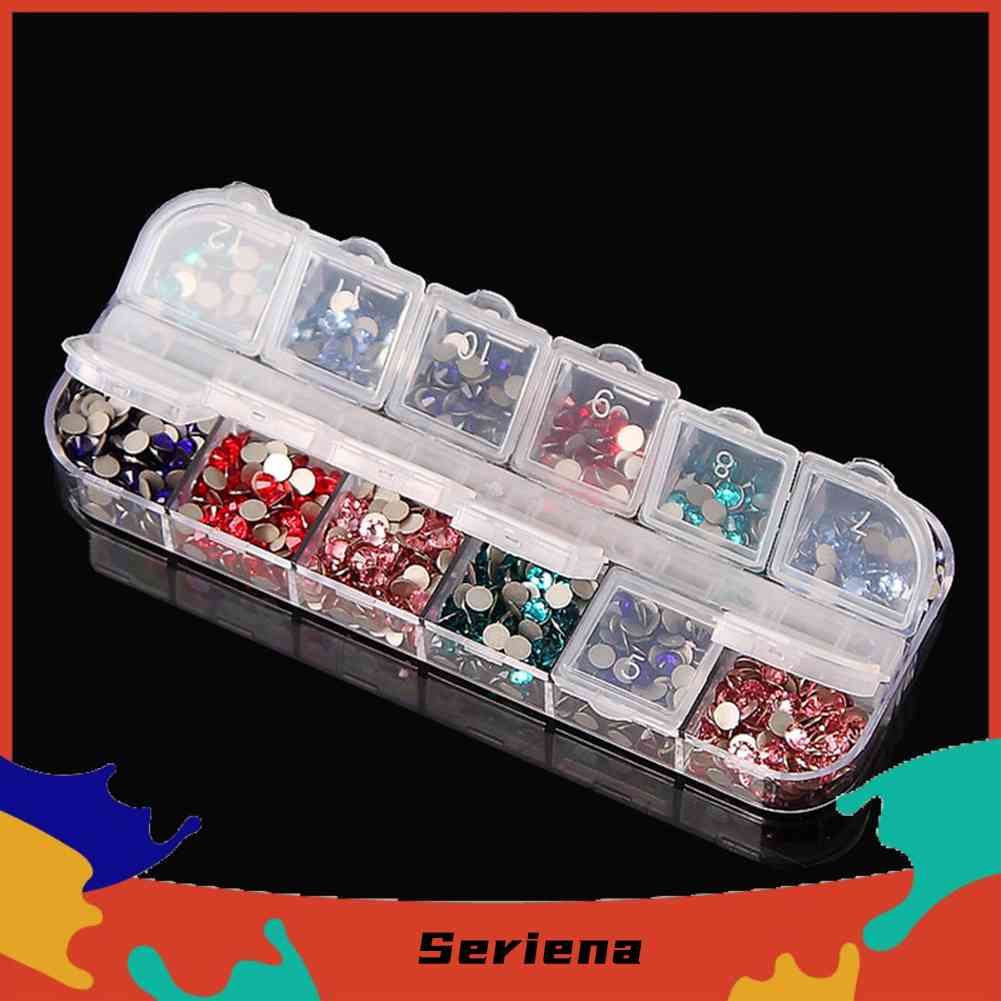 Hộp Đựng Hạt Làm Tranh Đính Đá 12 Ngăn