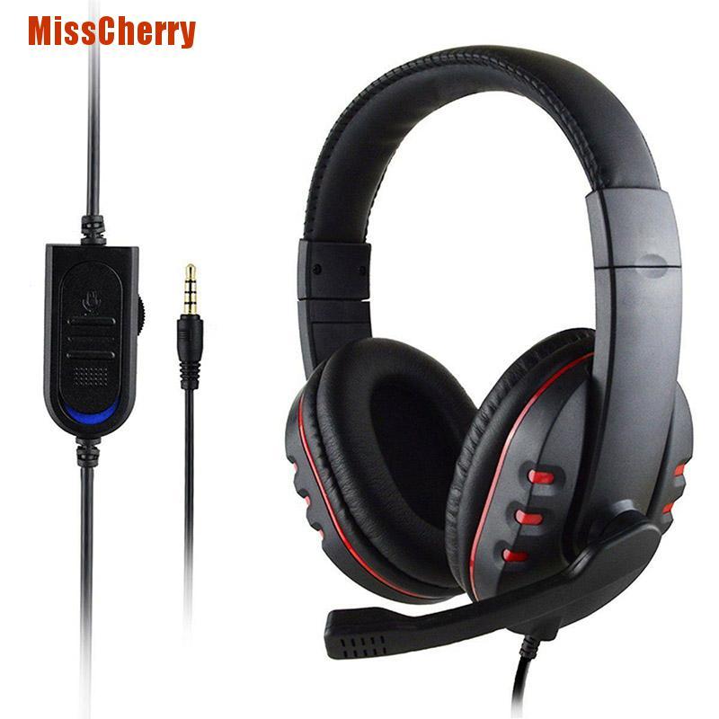 Tai Nghe Chơi Game Có Dây 3.5mm Kèm Mic Cho Ps4 Xbox One Laptop