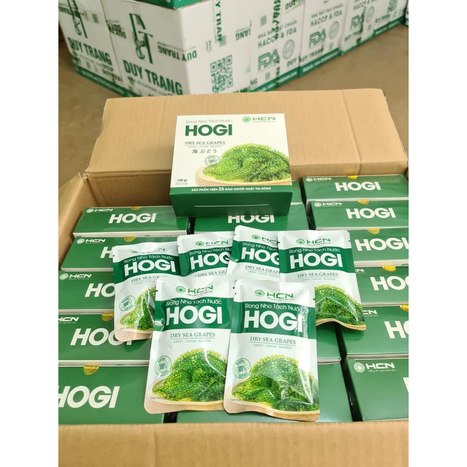 Rong nho tách nước Nhật Bản HOGI gói 120gr