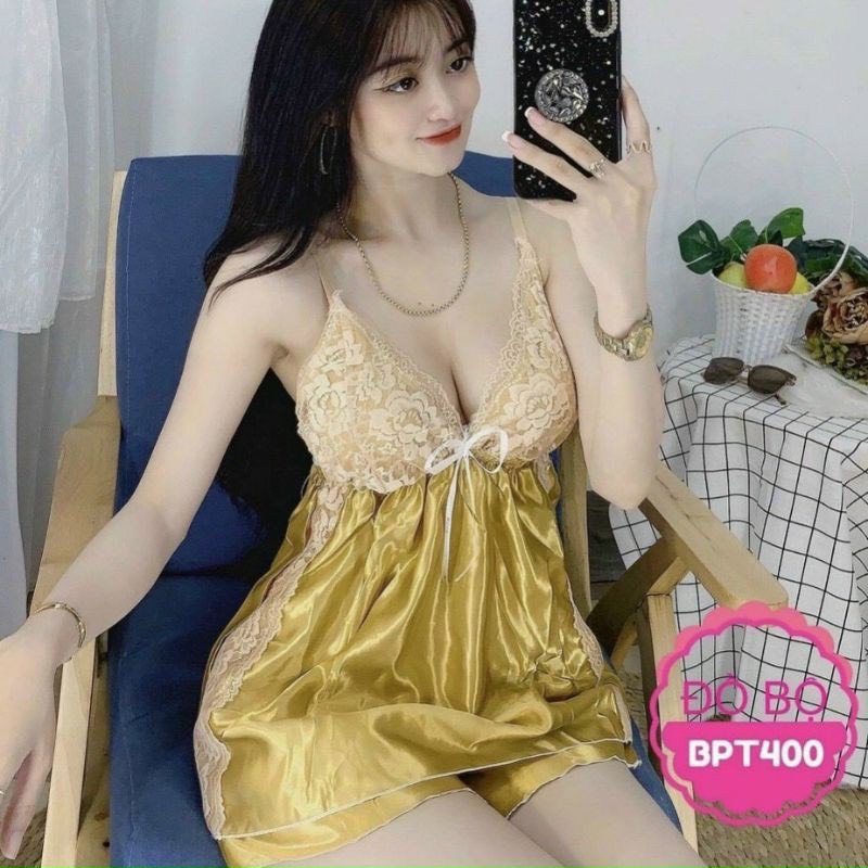 đồ ngủ phi bóng gợi cảm 2 dây quyến rủ sexy | BigBuy360 - bigbuy360.vn