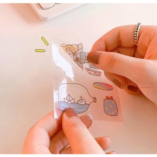 1 miếng dán sticker siêu đáng yêu