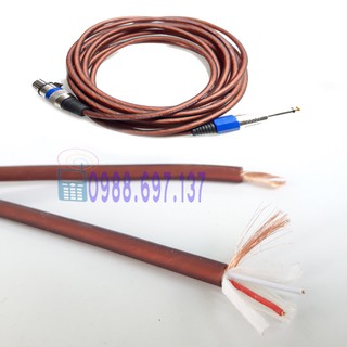 Bộ dây micro 8 mét cho micro karaoke - micro có dây 8m