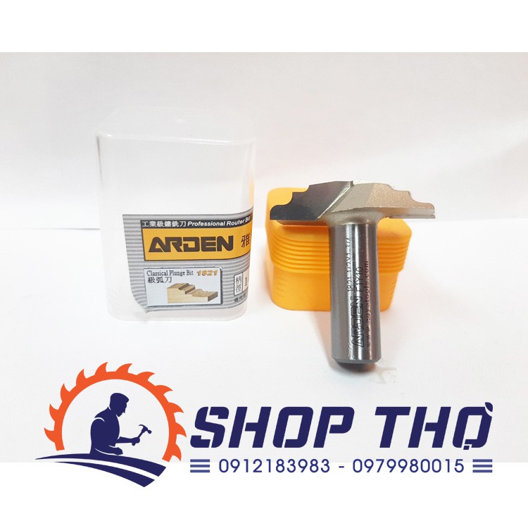 Mũi phay CNC pano cửa  ARDEN  1821, 1822, 1826, 1838