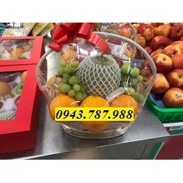 MÀNG CO BỌC GIỎ QUÀ ĐỦ KÍCH THƯỚC- MÀNG PVC LOẠI 1- KHÔNG PHA PHẾ