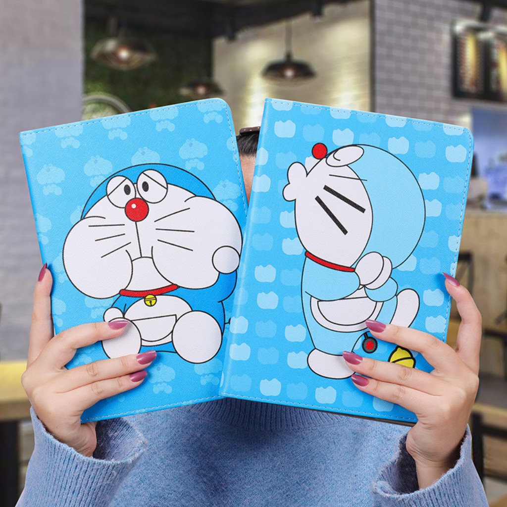 Bao da ipad hình Doraemon ngộ nghĩnh ốp ipad Pro 10.5/Air 3/10.2 gen 7/8...MART CASE