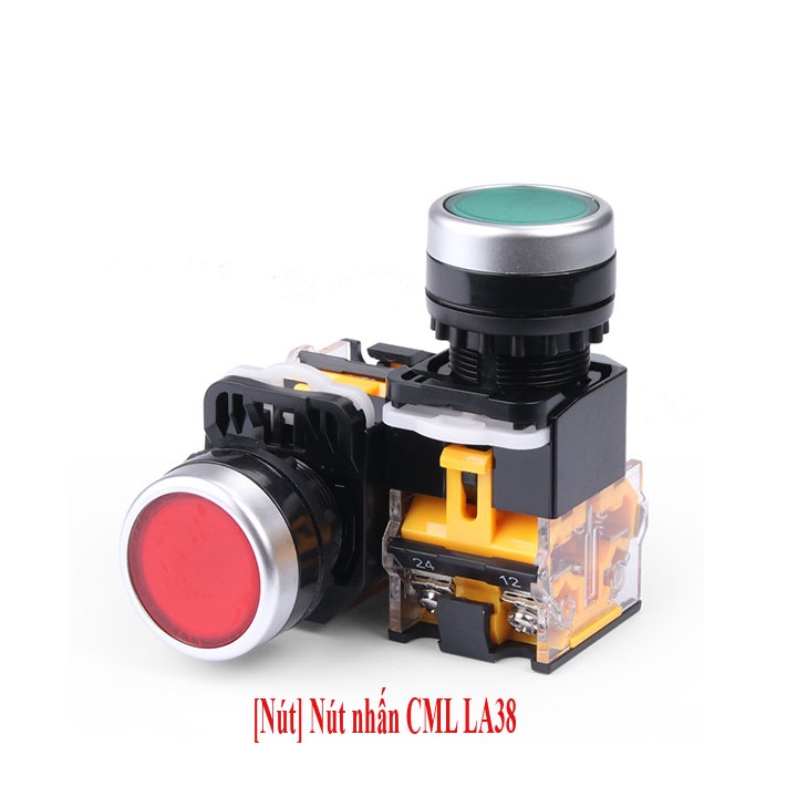 Nút nhấn CML LA38 - ( 1 chiếc) nhân nhả thường đóng