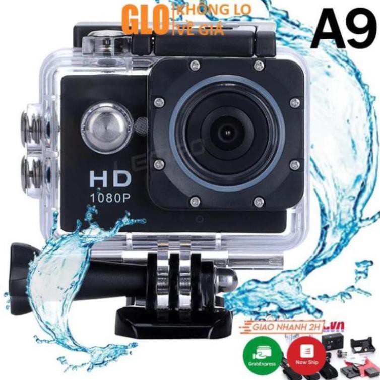 Camera Hành Trình Xe Máy Giá Rẻ Ngoài Trời Chống Nước Quay Phim Độ Nét Cao A9 SJ4000