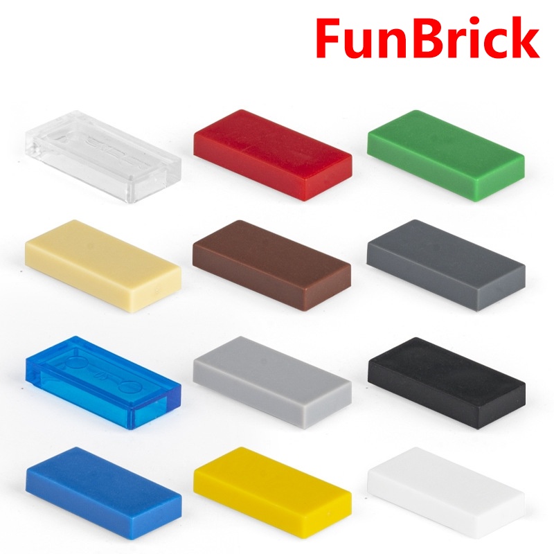 Bộ 50 Viên Gạch Phẳng 1x2 3069b Đồ Chơi khối xây dựng nổi tiếng