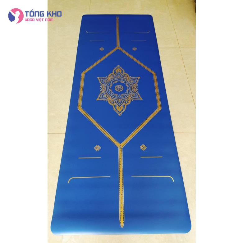 Thảm tập yoga cao su hãng tree Yoga phiên bản Asana - Thảm tập yoga cao su tự nhiên, định tuyến độ bám cao