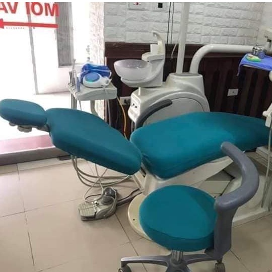 Bộ bọc ghế nha khoa,bọc ghế nha sĩ ,4 màu xanh ngọc,tím,xanh dương,xanh da trời