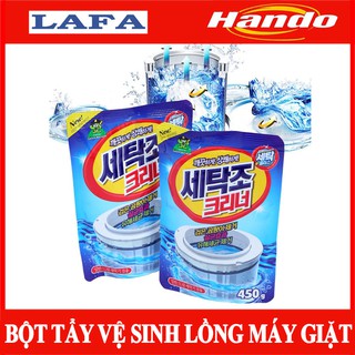 Combo 2 bịch bột tẩy vệ sinh lồng giặt hàn quốc sandokkaebi 450g/gói