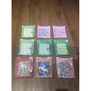 Set ví ngắn nút + túi rút