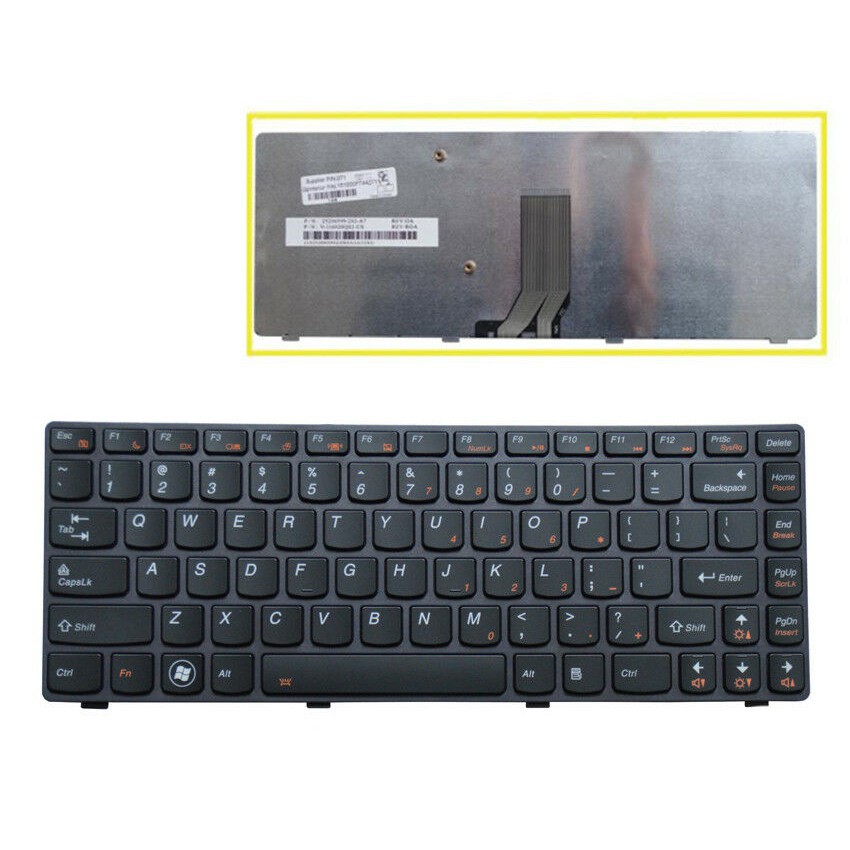 (KEYBOARD) BÀN PHÍM LAPTOP LENOVO Y480 dùng cho Ideapad Y480 Y480N Y480M Y480A Y480P