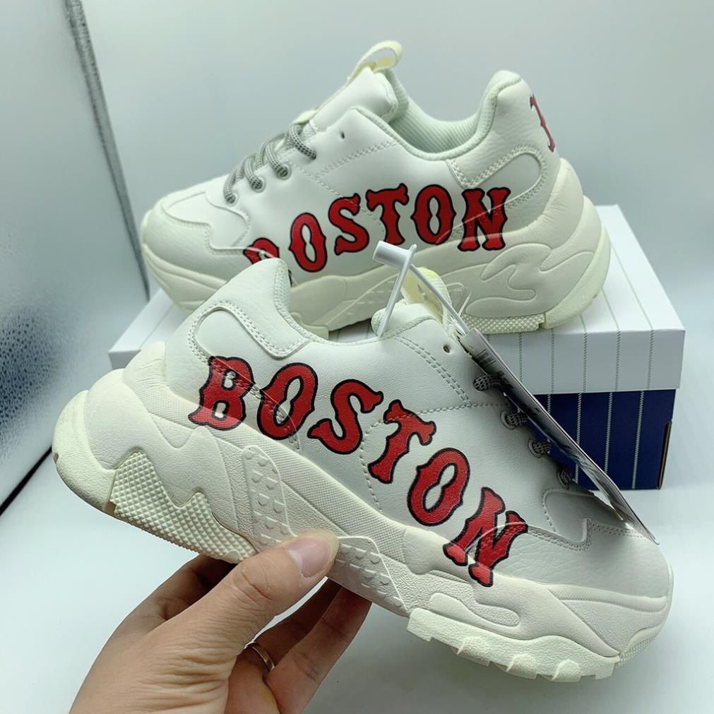 [Tặng 1 đôi Tất] Giầy Thể Thao Nam Nữ,Giầy MLB Boston, Độn Đế Tăng Chiều Cao Siêu Hot Full size (36-43)