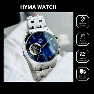 Đồng hồ nam máy cơ cao cấp Orient Golden Eye 2 Automatic FAG03001B0 mặt xanh kính Sapphire Bảo hành 2 năm Hyma watch