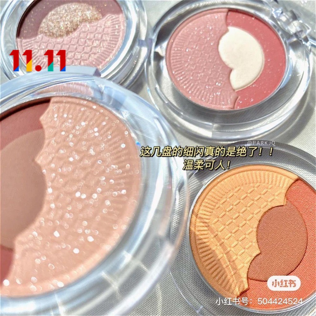 12.12⚡Bảng Phấn Mắt Ba Màu Chất Lì Lấp Lánh Chuyên Dụng Cho Trang Điểm VONGEE | BigBuy360 - bigbuy360.vn