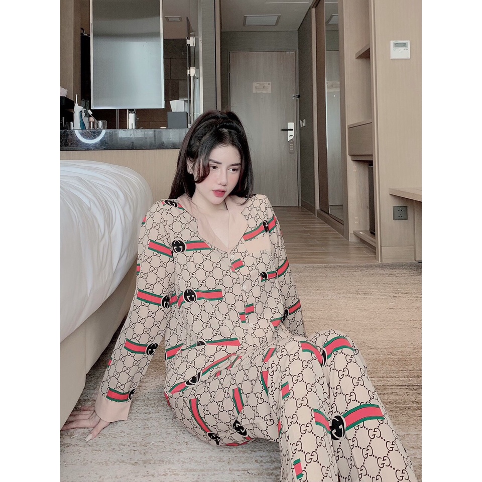 Bộ lụa Mang❤️ Tay ngắn chất liệu mango cao cấp