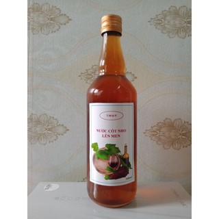Nước cốt nho lên men chai thủy tinh 650ml