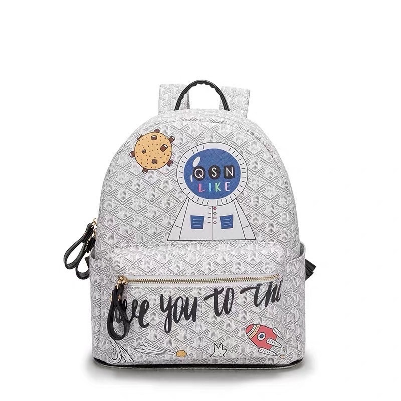 Balo Edmond QSN Full Mẫu Simpsons Cao Cấp mã TG78 - Tặng kèm móc khoá ngựa