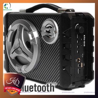 Loa bluetooth KTS 1019  Karaoke - Tặng kèm 1 micro 20W