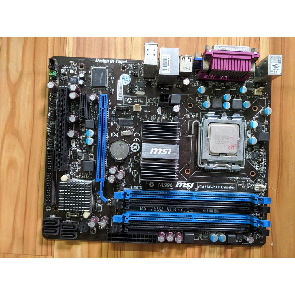 MSI G41MP33 Combo DDR2/DDR3 Socket LGA775 Motherboard MS7592