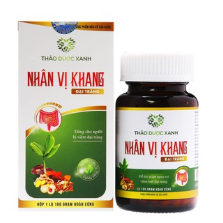 NHÂN VỊ KHANG - THẢO DƯỢC XANH - ĐẠI TRÀNG