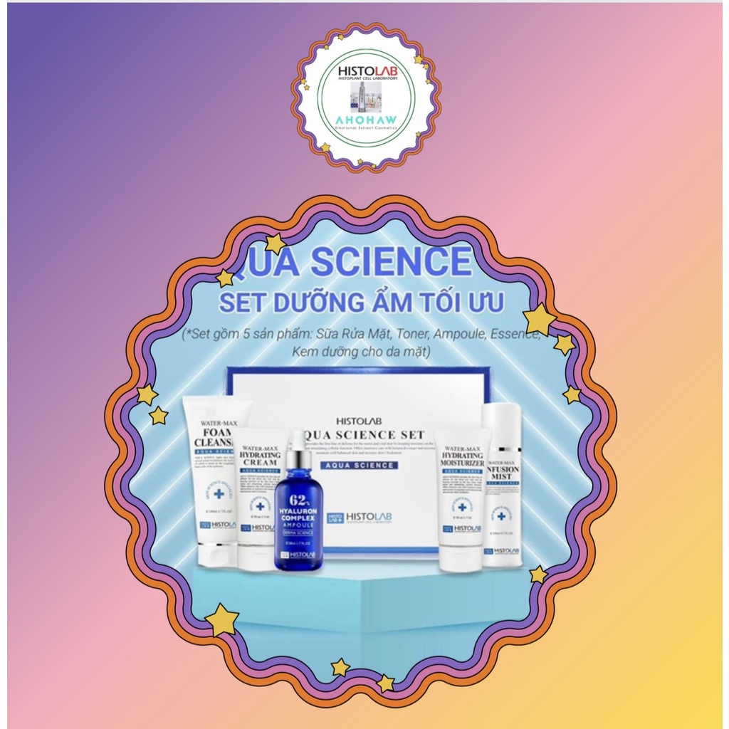 SET DƯỠNG ẨM TỐI ƯU - HISTOLAB AQUA SCIENCE SET